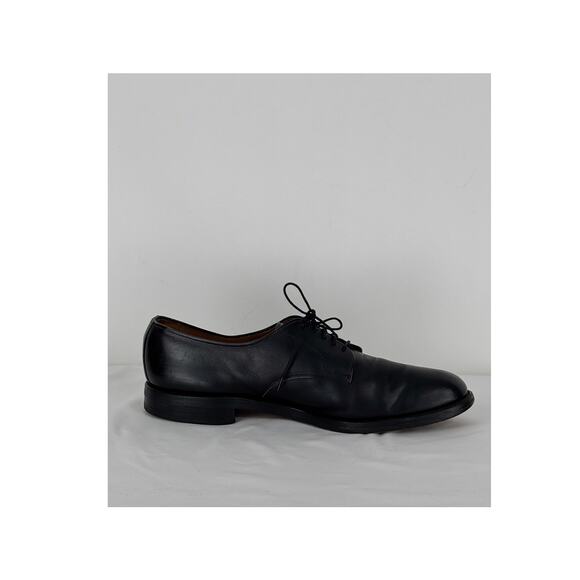 Allen Edmonds Bristol Black Leather Plain Toe Derby Dress Shoes Mens Size 12 main image 5